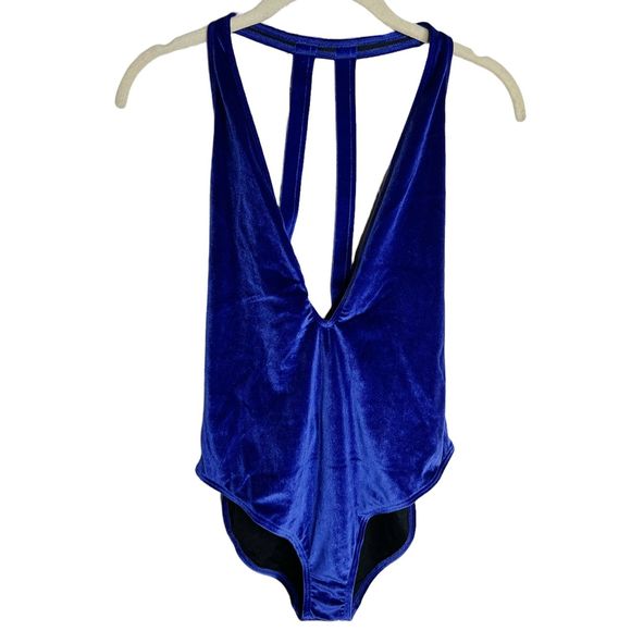 Urban Outfitters Swim Urban Outfitters Velvet One Piece Swimsuit